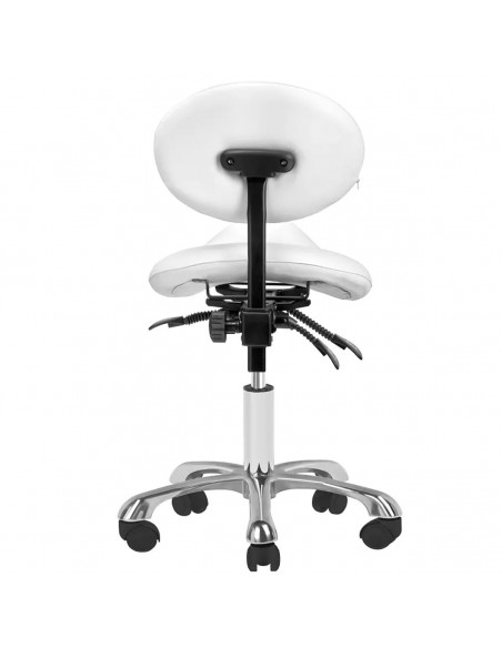 Cosmetic stool 1025 white giovanni