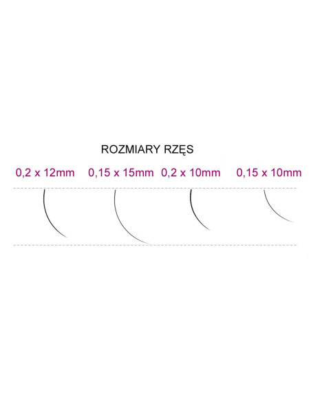 Syis - eyelashes j 0.20x 10mm 0.25g
