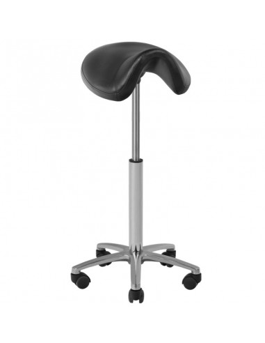 Cosmetic-barber stool 001b high black