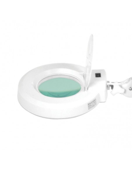 Set of armchair 210 + led magnifier lamp S5 + stool 302