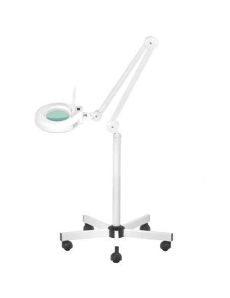 Set of armchair 210 + led magnifier lamp S5 + stool 302