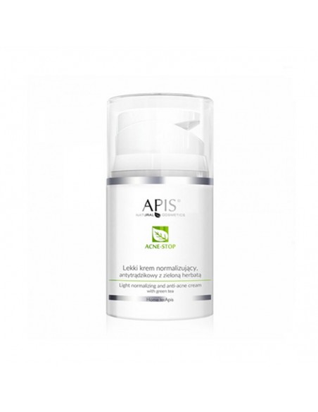 Apis, a light normalizing anti-acne cream - green tea 50 ml
