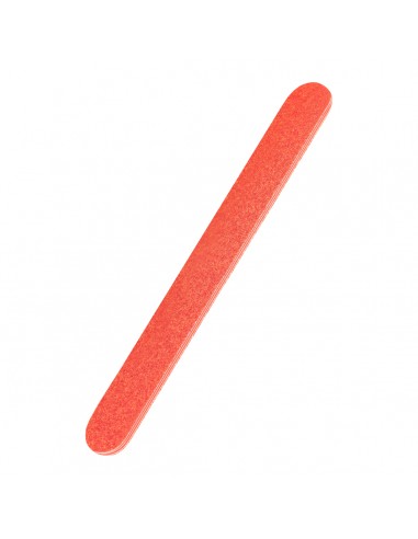 Straight file Teflon 80 red