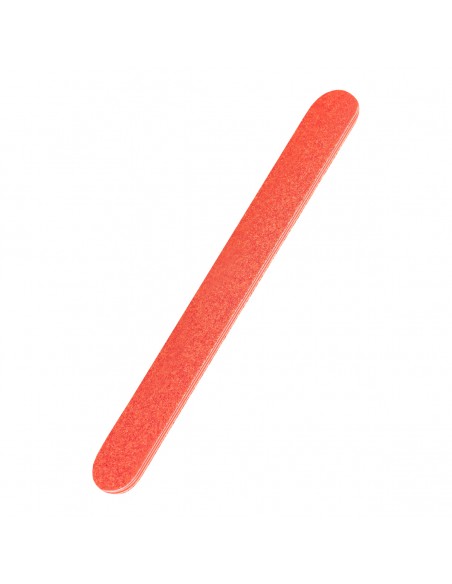 Straight file Teflon 80 red