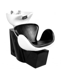 Gabbiano Amsterdam hair wash unit black and white