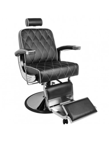 Gabbiano Black Imperial Barber Chair