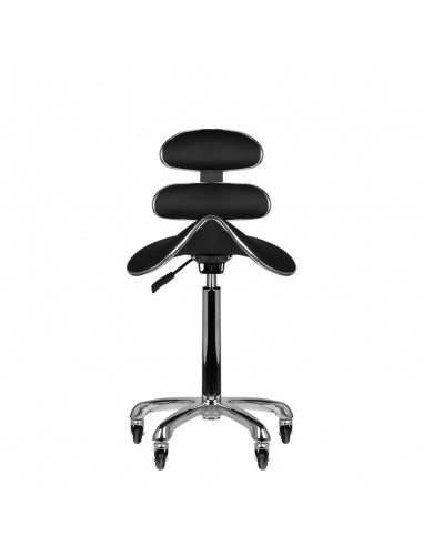 Roll speed am-880 black high cosmetic stool