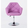. Beautiful salon chair. Unique chair for beauty salon, hairdresser and nail salon. Bella Furniture Chair Black BFHC830