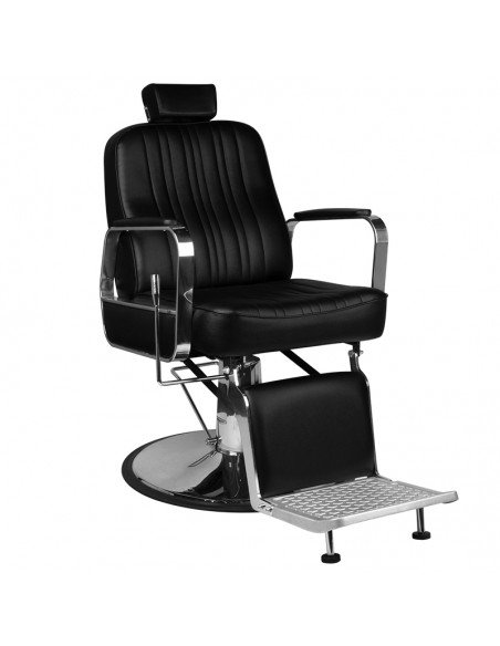 Gabbiano barber chair patrizio black
