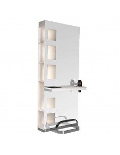 Gabbiano hairdressing console b058 pearl