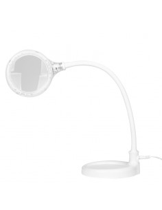 Elegant 2014-2r 30 led magnifier lamp smd 5d with a stand and a clip on the desk