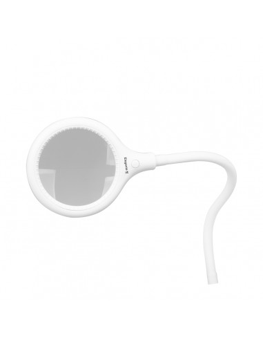 Elegant 2014-2r 30 led magnifier lamp smd 5d with a stand and a clip on the desk