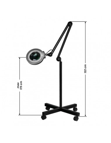 S4 magnifier lamp + black tripod