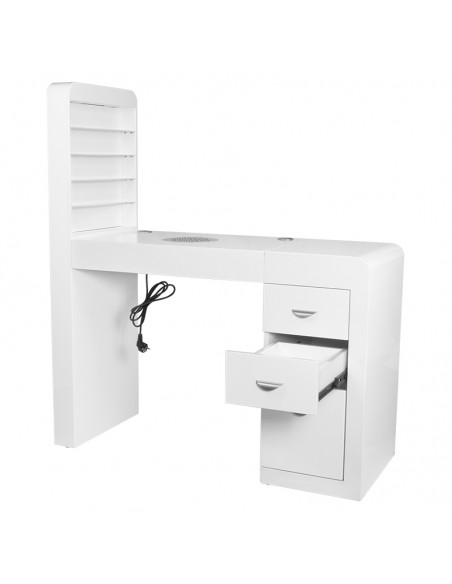 Cosmetic desk 310 white right