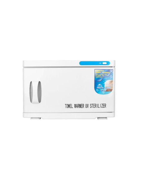 Towel warmer with uv-c 16l sterilizer white