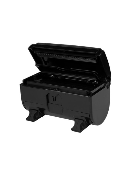 Black barber alu foil dispenser