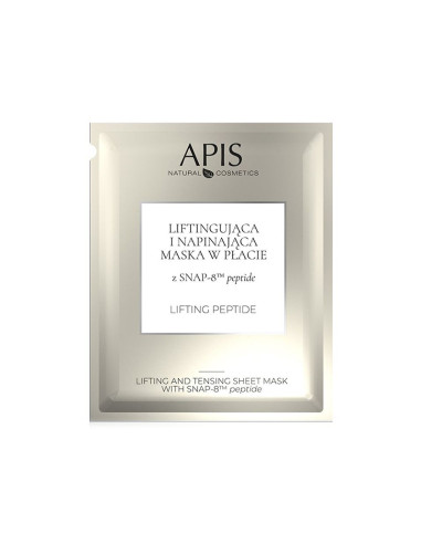 Apis lifting and tightening sheet mask with snap-8 tm peptide 20g
