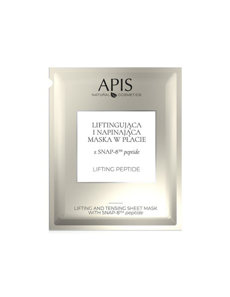Apis lifting and tightening sheet mask with snap-8 tm peptide 20g