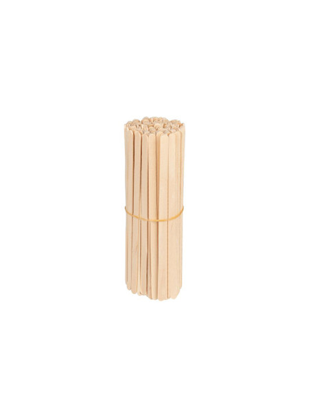 Wooden spatula, small 140x6x1.4mm - 150 pieces