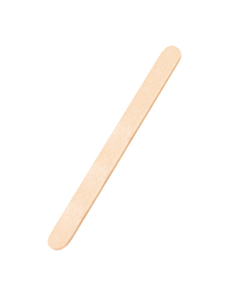 Wooden spatula medium 114x10x2mm - 100 pieces