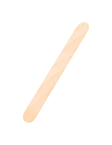 Large wooden spatula 150x18x1.8mm - 50 pieces
