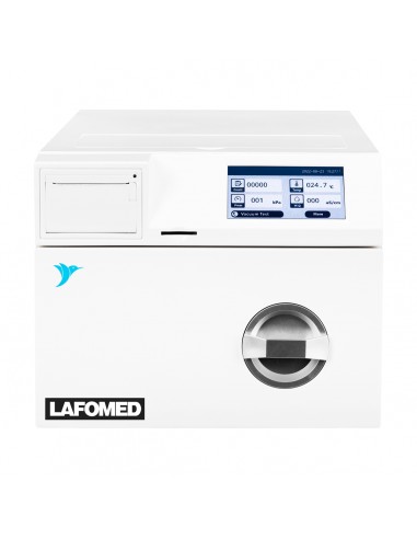 Lafomed autoclave lfss03aa touch with a 3l class b medical printer
