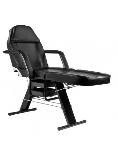 Basic 202 cosmetic chair with trays black 