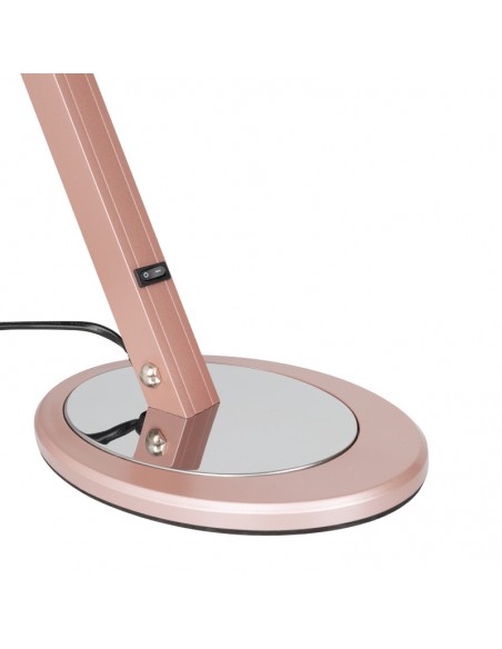 Rose gold slim led desk lamp