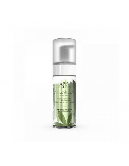 Apis soothing face cleansing foam based on hemp hydrolate 150 ml