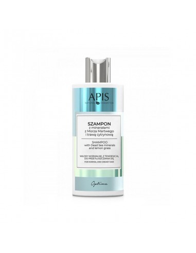 Apis optima, shampoo with minerals from the Dead Sea and lemongrass, 300 ml