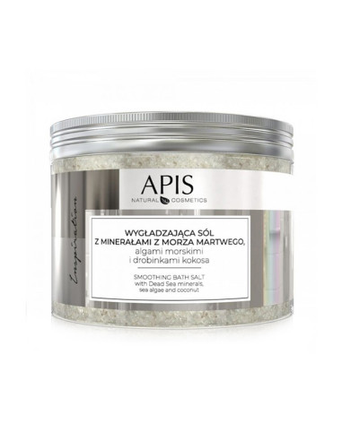 Apis inspiration, smoothing bath salt with minerals from the dead sea, sea algae and coconut particles, 650 g