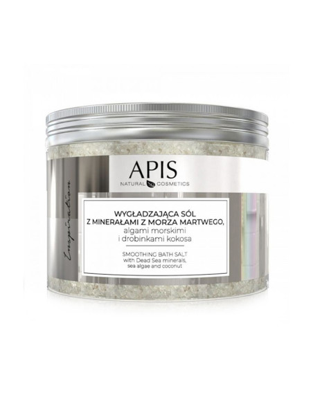 Apis inspiration, smoothing bath salt with minerals from the dead sea, sea algae and coconut particles, 650 g
