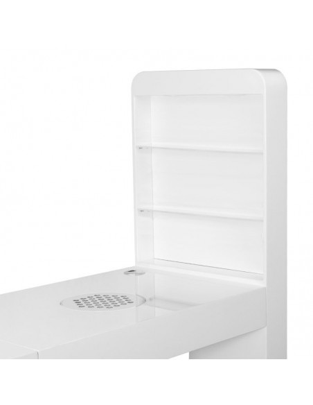 Cosmetic desk 310 white left