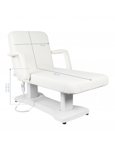Electric bed massage azzurro 819a 3 strong White