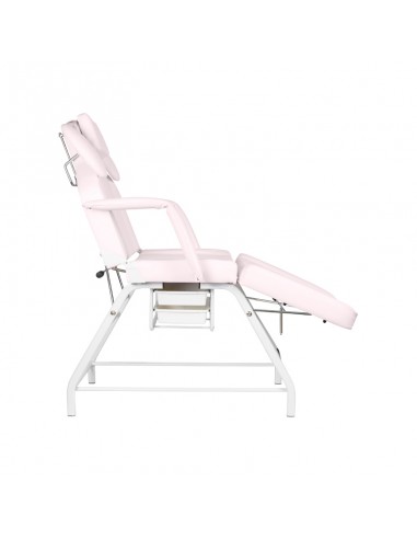Ivette eyelash treatment chair pink