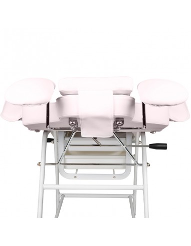 Ivette eyelash treatment chair pink