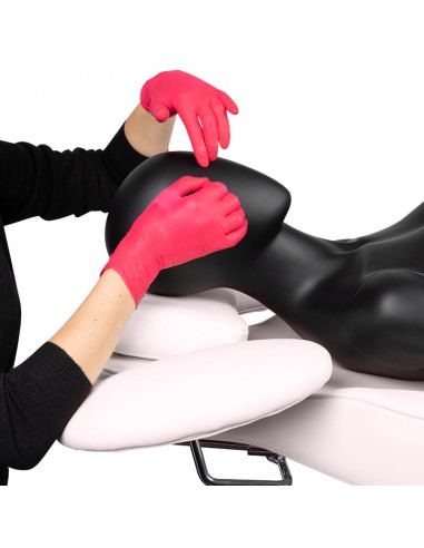 Ivette eyelash treatment chair pink