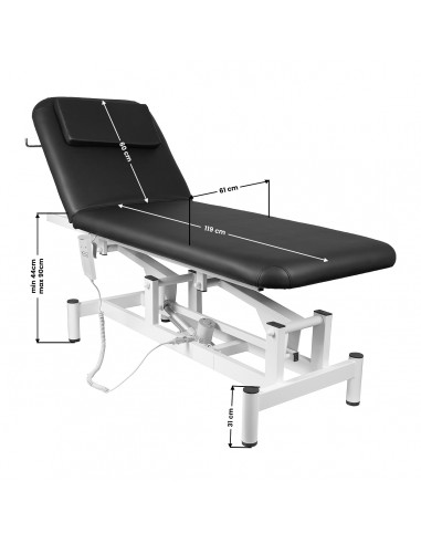 Electric bed massage 079 1 intens. black