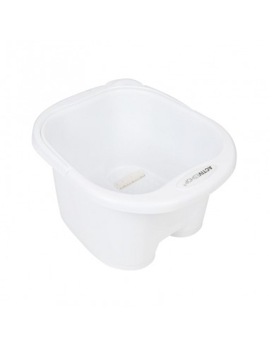 Pedicure bowl with rollers white lich
