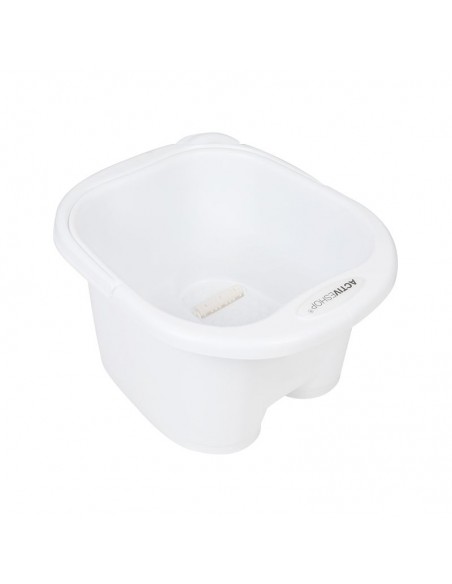 Pedicure bowl with rollers white lich