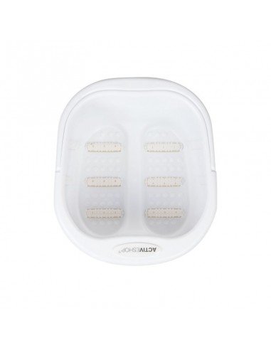 Pedicure bowl with rollers white lich