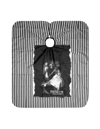 Hairdressing cape J-15