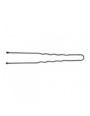 Hairdressing buns for hair e-65 300 pieces 7 cm black