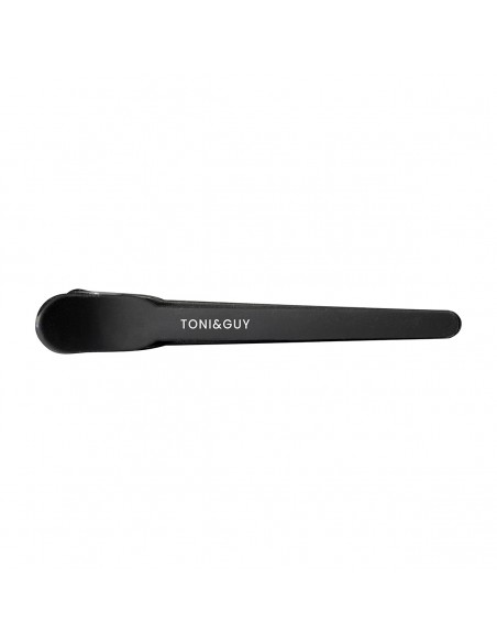 Hairdressing clamps for hair e-17 10 pcs 10.5 cm black