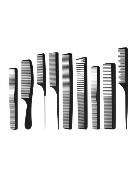 Set of combs carbon n-20 9 pcs
