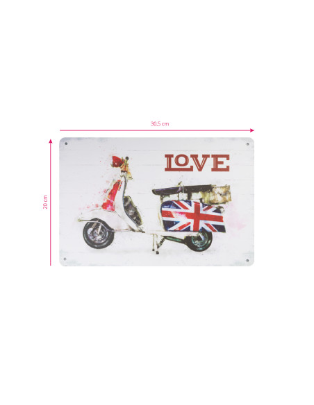 Vespa C020 Decorative Plaque