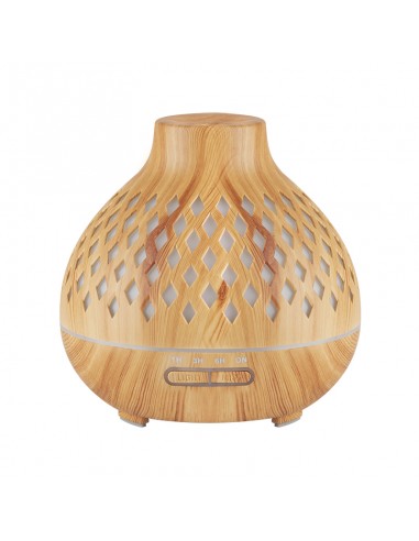 Aroma diffuser spa air humidifier 10 light wood 400ml + timer