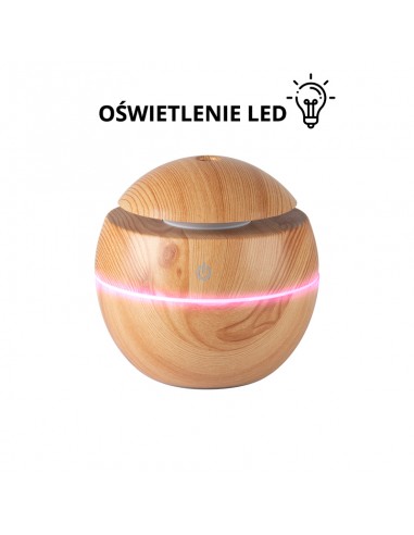 Aroma diffuser air humidifier spa 16 light wood 130ml