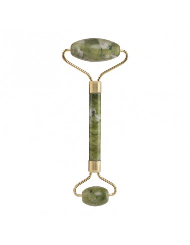 Green jade roller massager