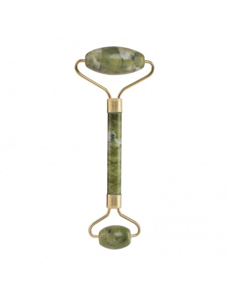 Green jade roller massager
